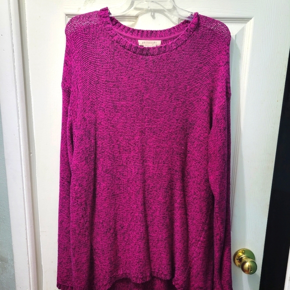 philosophy republic clothing pink sweater